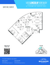 1455 Lincoln Pkwy E, Atlanta, GA à louer Plan d’étage– Image 1 sur 1