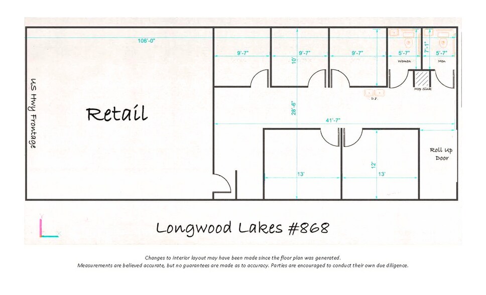 648 S US Highway 17 92, Longwood, FL à louer - Plan d’étage – Image 3 sur 12