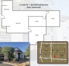 1835 W Chandler Blvd, Chandler, AZ à louer Plan d’étage– Image 1 sur 1