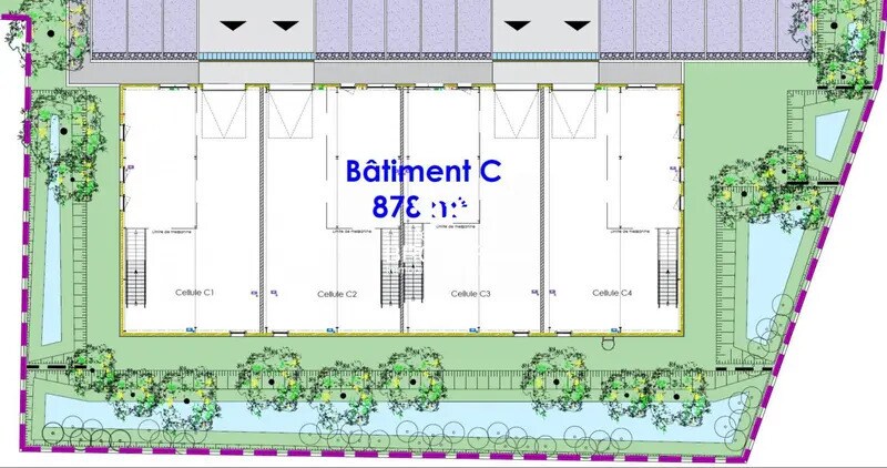 Local d'activités dans Chambray-lès-Tours à vendre Plan de site– Image 1 sur 3