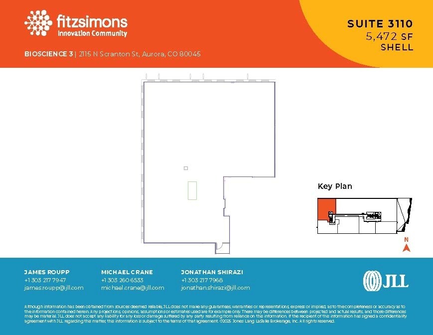 2115 N Scranton Way, Aurora, CO à louer Plan d’étage– Image 1 sur 1