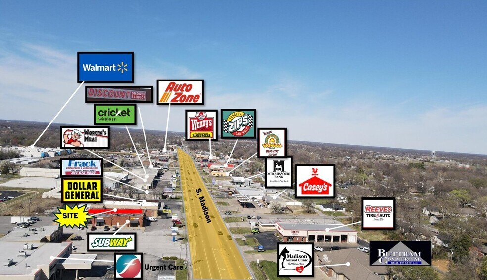 1612 S Madison St, Webb City, MO à louer - Photo de l’immeuble – Image 2 sur 7