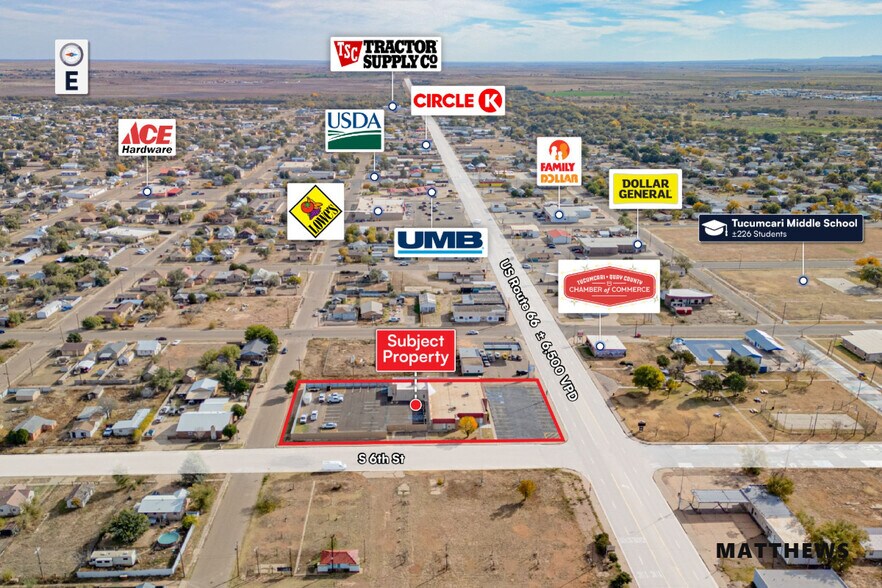 421 W Tucumcari Blvd, Tucumcari, NM à vendre - Photo de l’immeuble – Image 3 sur 3