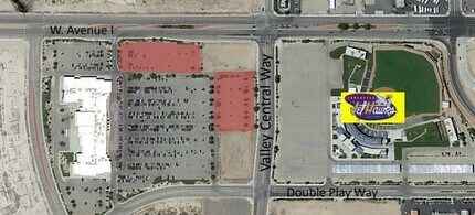 2600 W Avenue I, Lancaster, CA - VUE AÉRIENNE  vue de carte