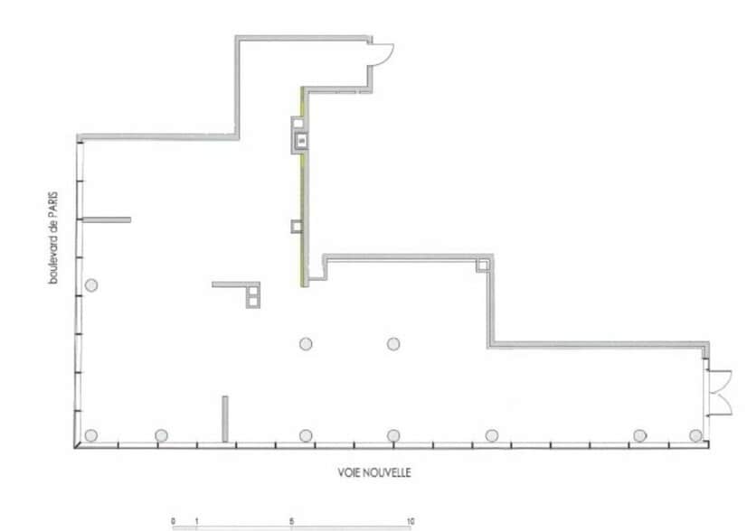 Bureau dans Marseille à louer - Plan d’étage – Image 3 sur 3