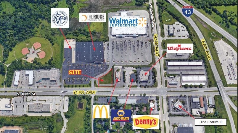 4500 S 108th St, Greenfield, WI à vendre - Aérien – Image 3 sur 5