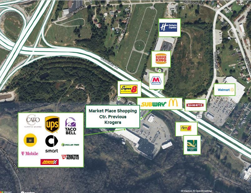 7 Market Place Mall, Weston, WV à louer Aérien– Image 1 sur 8