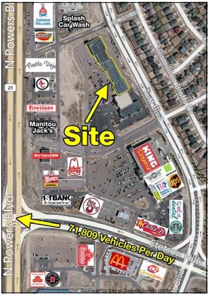 5948-5980 Stetson Hills Blvd, Colorado Springs, CO à louer - Aérien – Image 3 sur 33