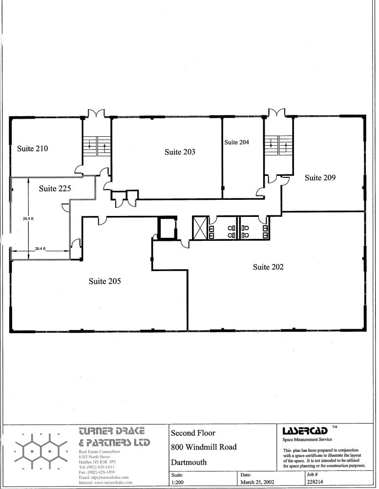 780 Windmill Rd, Dartmouth, NS à louer Plan d’étage– Image 1 sur 1