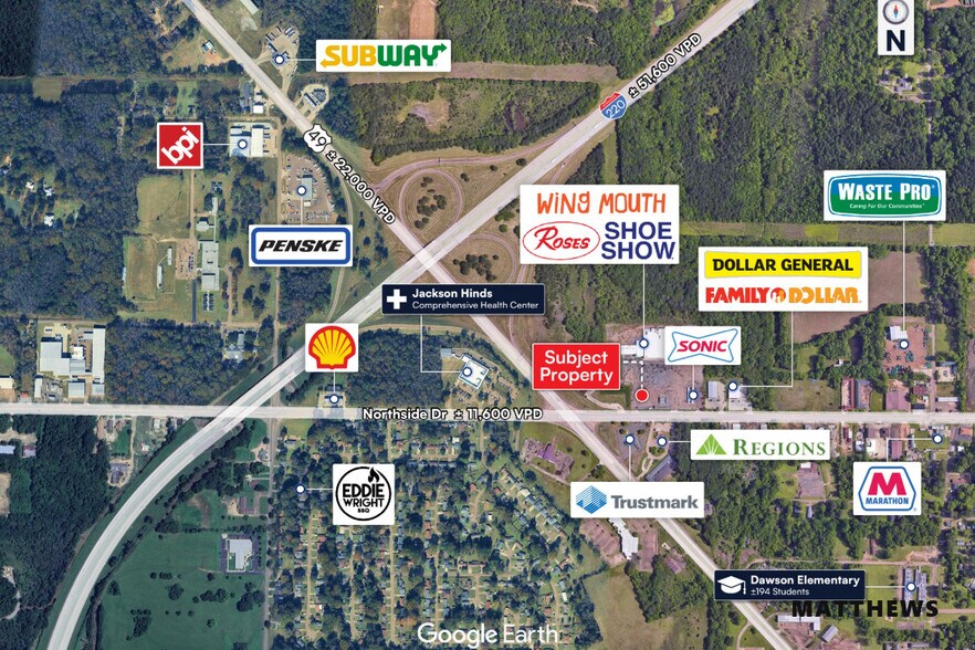 3198 W Northside Dr, Jackson, MS à vendre - Photo de l’immeuble – Image 3 sur 3