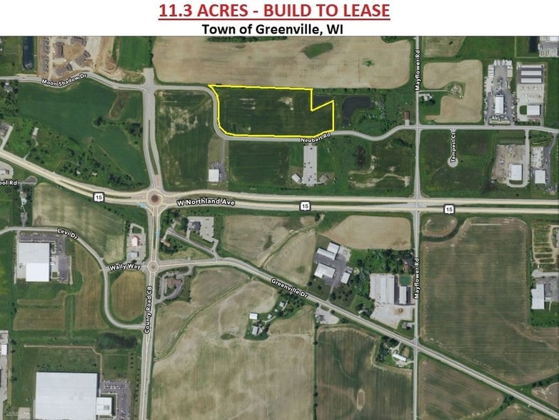 W6250 Neubert Rd, Greenville, WI à louer - Aérien – Image 3 sur 4