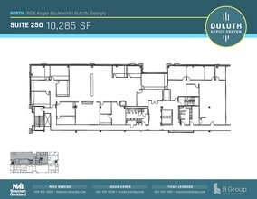 3505 Koger Blvd, Duluth, GA à louer Plan d’étage– Image 1 sur 1