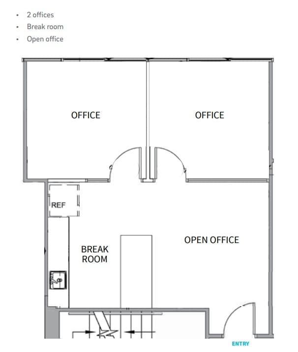 3333 N Torrey Pines Ct, La Jolla, CA à louer Plan d’étage– Image 1 sur 1
