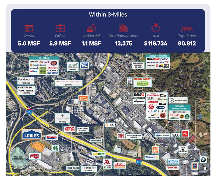 10280 Mill Run Cir, Owings Mills, MD à vendre - Photo de l’immeuble – Image 2 sur 8