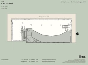 821 2nd Ave, Seattle, WA à louer Plan d’étage– Image 1 sur 1