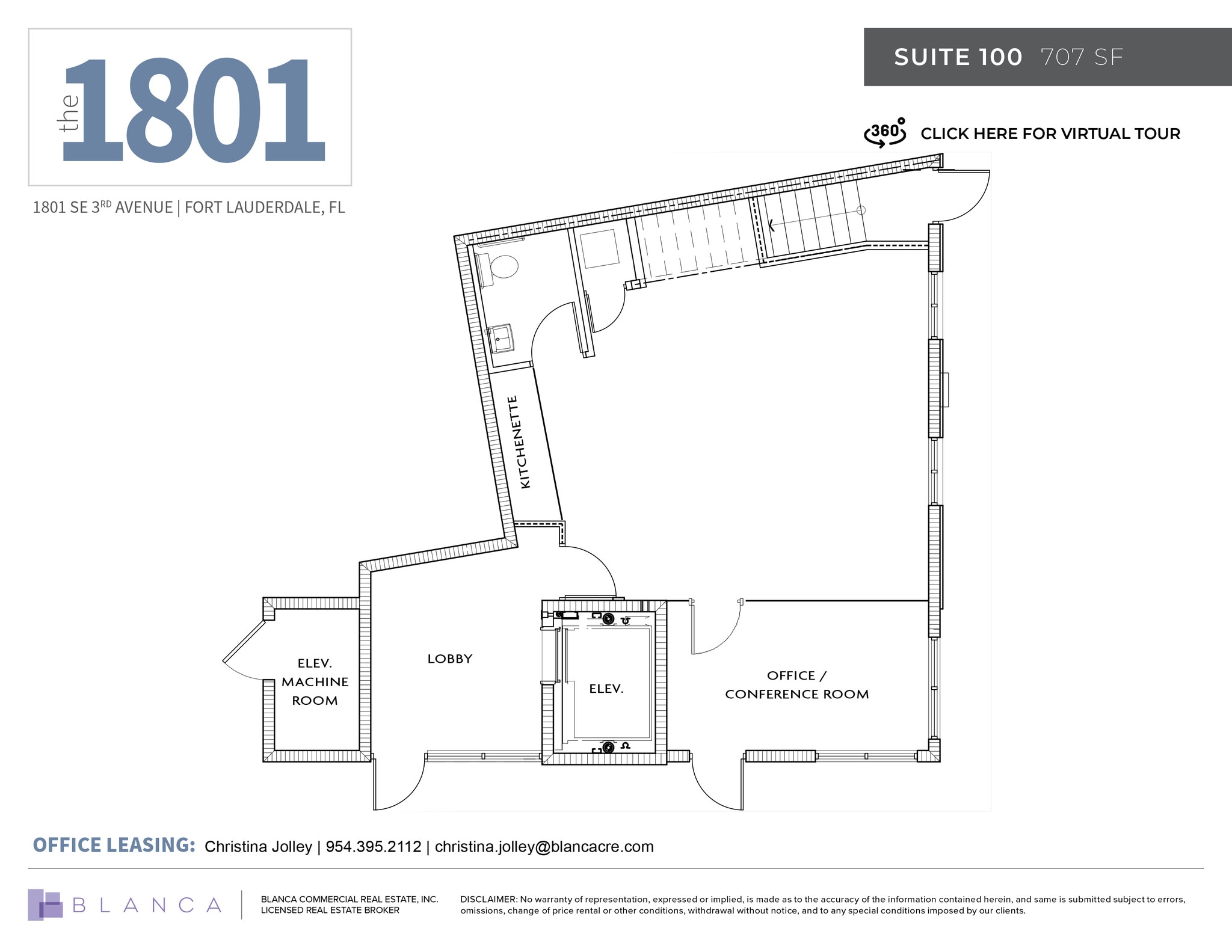 1801 SE 3rd Ave, Fort Lauderdale, FL à louer Plan d’étage– Image 1 sur 1
