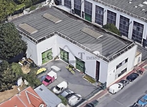 Châtillon - VUE AÉRIENNE vue de carte