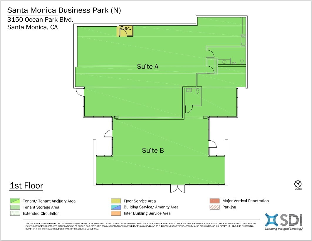 3150 Ocean Park Blvd, Santa Monica, CA à louer Plan d’étage– Image 1 sur 1