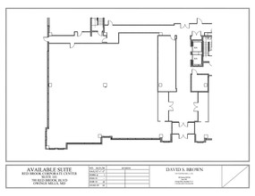 600 Red Brook Blvd, Owings Mills, MD à louer Plan d’étage– Image 1 sur 1