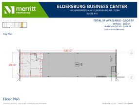 1393 Progress Way, Eldersburg, MD à louer Plan d’étage– Image 1 sur 1