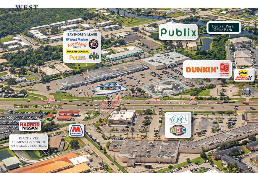 4233 Tamiami Trl, Port Charlotte, FL à vendre - Photo de l’immeuble – Image 3 sur 17