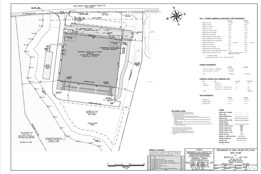 535 Highway 33, Millstone, NJ à louer - Plan de site – Image 1 sur 11