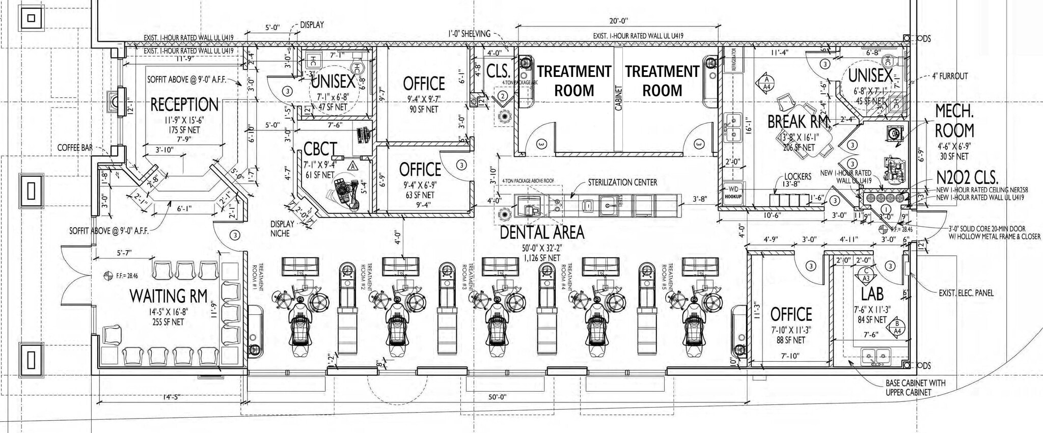 3751 S Clyde Morris Blvd, Port Orange, FL à louer Plan d’étage– Image 1 sur 1