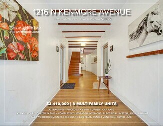 Plus de détails pour 1216 N Kenmore Ave, Los Angeles, CA - Logement à vendre