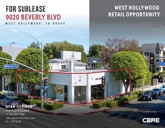 Plus de détails pour 9020 Beverly Blvd, West Hollywood, CA - Local commercial à louer