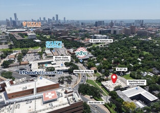 3100 Red River St, Austin, TX - Vue aérienne  vue de carte - Image1