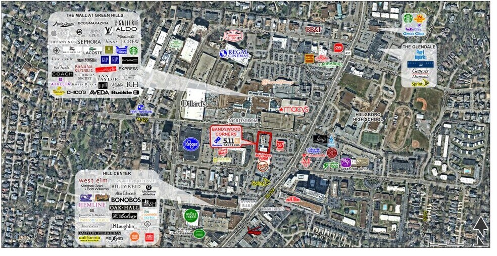 2109 Abbott Martin Rd, Nashville, TN à louer - Photo de l’immeuble – Image 2 sur 2