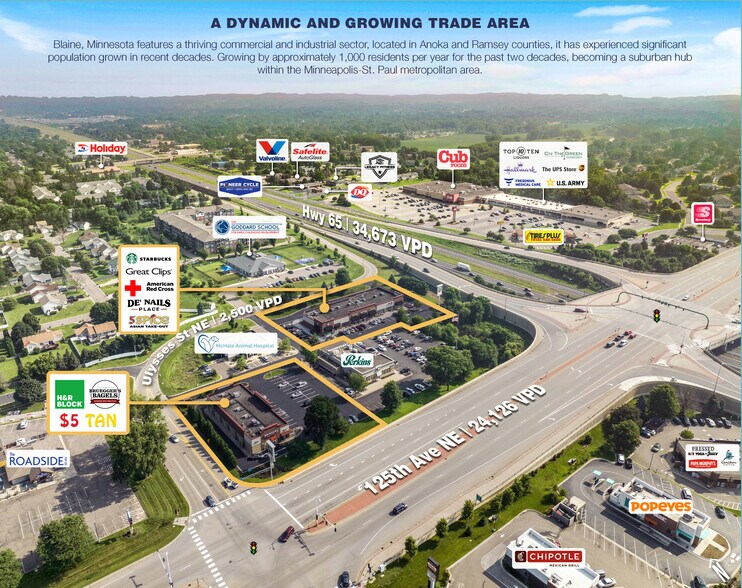 12525 NE Ulysses St, Blaine, MN à vendre - Photo de l’immeuble – Image 2 sur 13