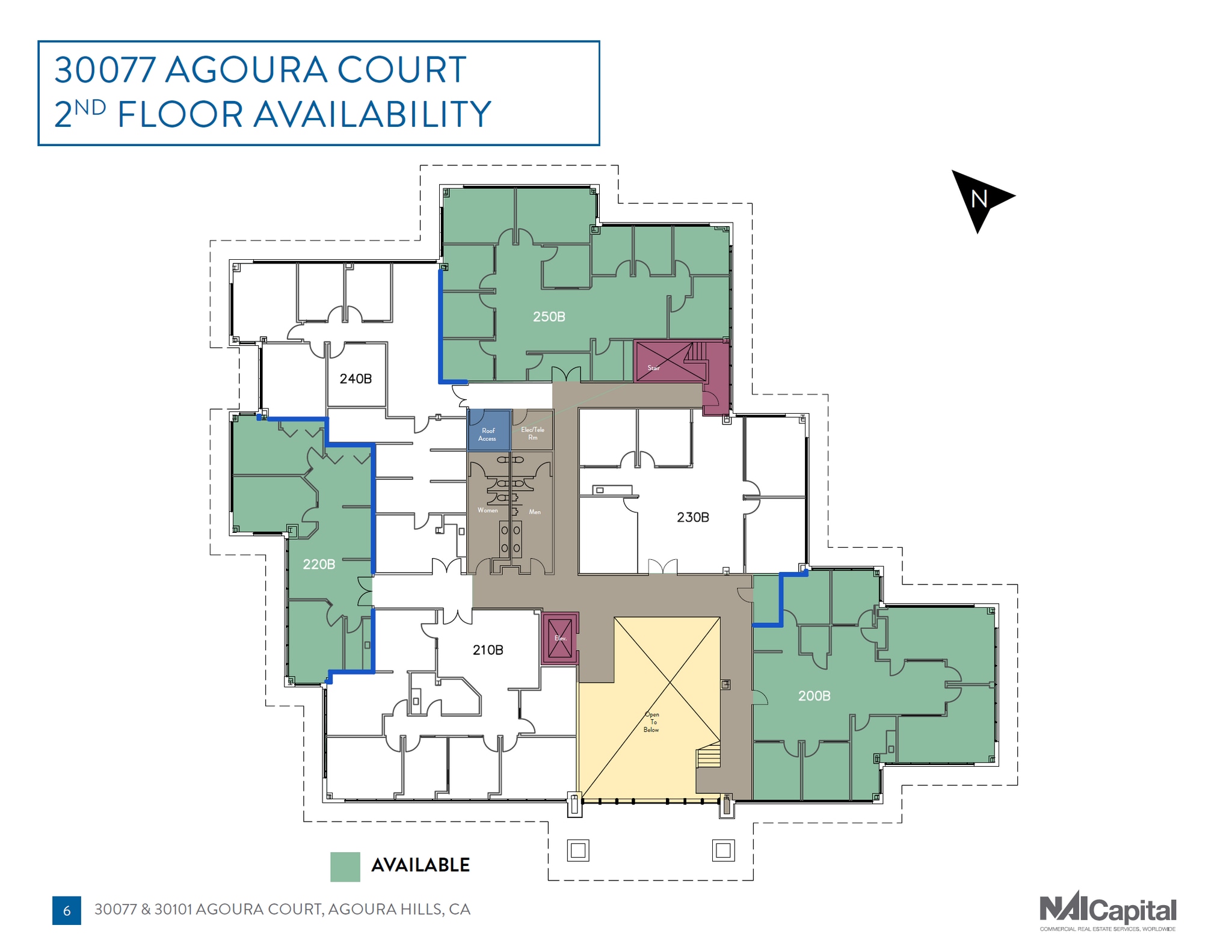 30077 Agoura Ct, Agoura Hills, CA à louer Plan d’étage– Image 1 sur 1