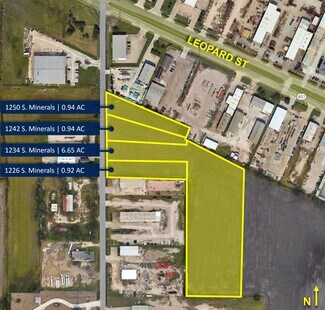 Plus de détails pour 1226 - 1250 South Minerals Rd, Corpus Christi, TX - Terrain à louer