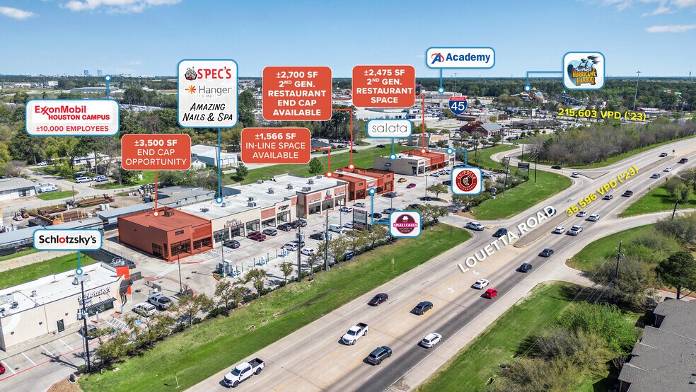 1610-1614 Louetta Rd, Spring, TX à louer - Photo de l’immeuble – Image 3 sur 4