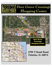 1590 N Rand Rd, Palatine, IL - Vue aérienne vue de carte