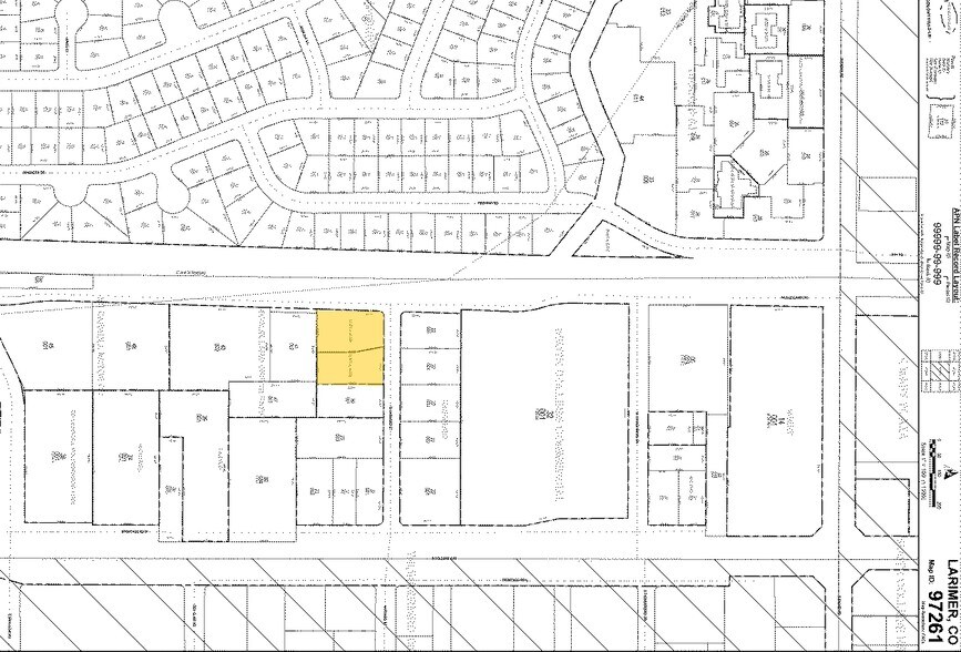 149 W Harvard St, Fort Collins, CO à louer - Plan cadastral – Image 2 sur 33