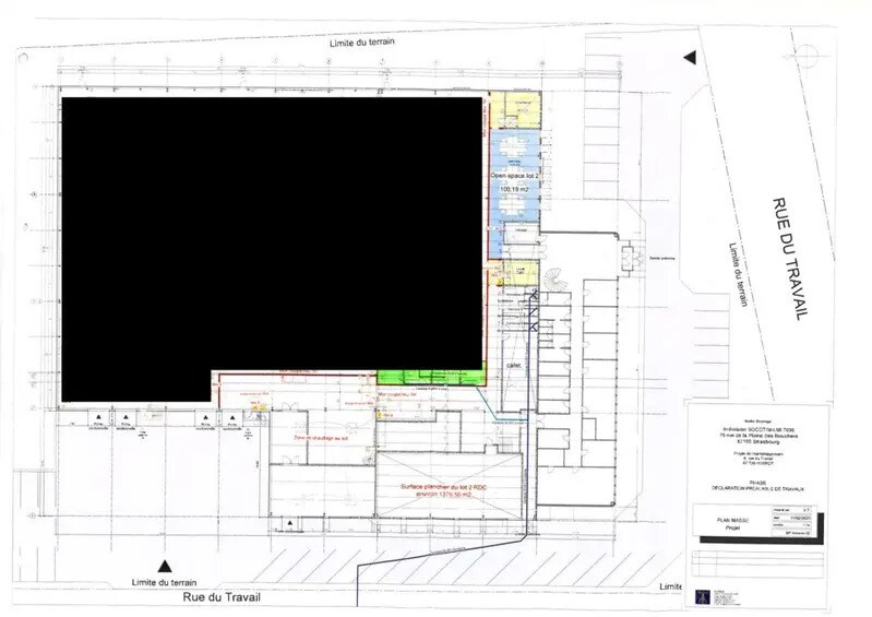 Bureau dans Hoerdt à louer - Plan de site – Image 3 sur 4