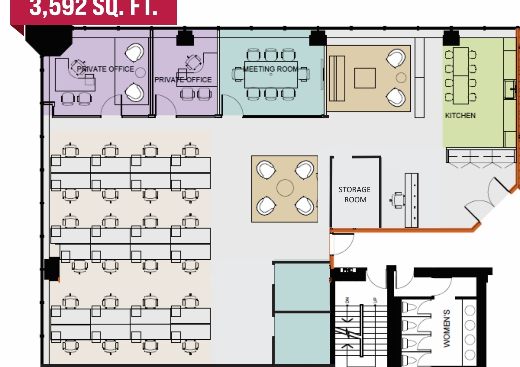 4881 Yonge St, Toronto, ON à louer Plan d’étage– Image 1 sur 1