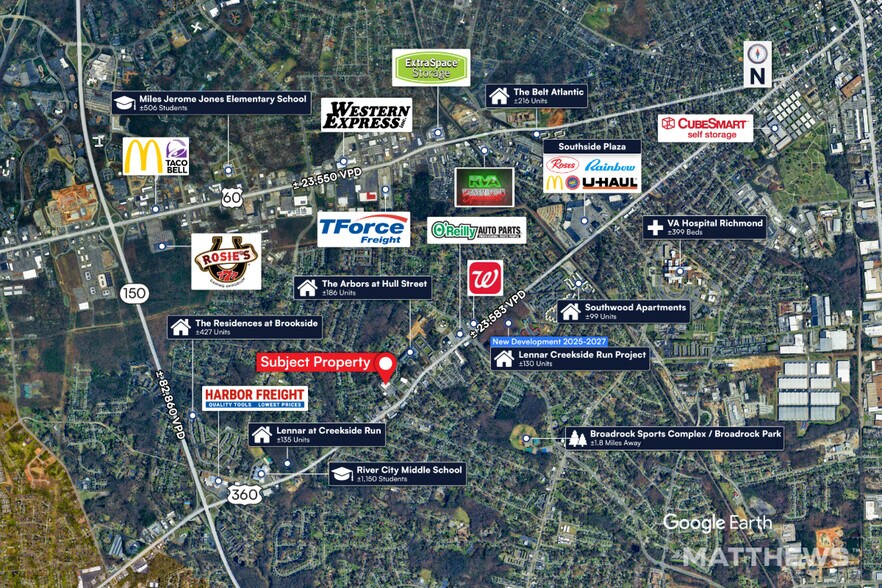 5620 Hull Street Rd, Richmond, VA à vendre - Photo de l’immeuble – Image 3 sur 3