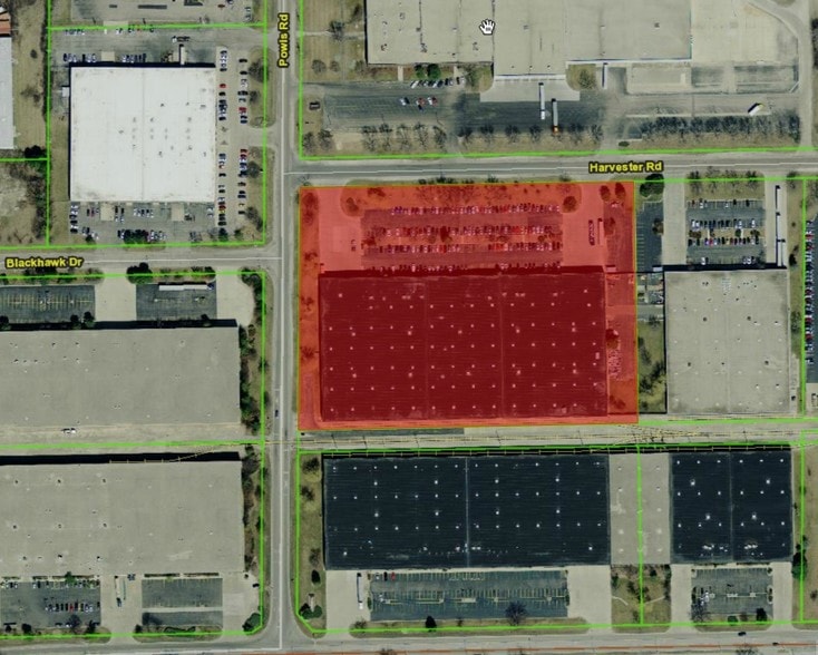 1700-1750 Harvester Rd, West Chicago, IL à louer - Plan cadastral – Image 2 sur 6