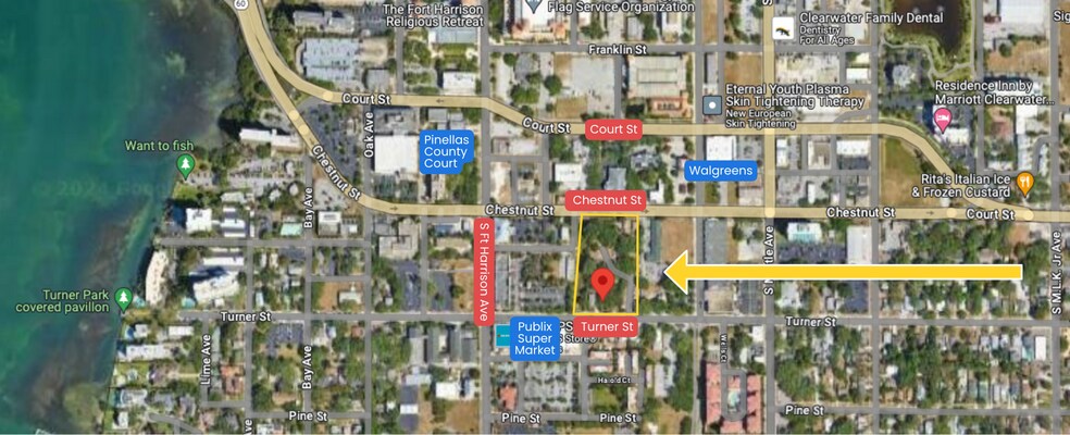 606 Turner St, Clearwater, FL à vendre - Aérien – Image 2 sur 24