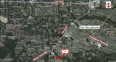 28250 Fm-2978, Magnolia, TX - VUE AÉRIENNE  vue de carte