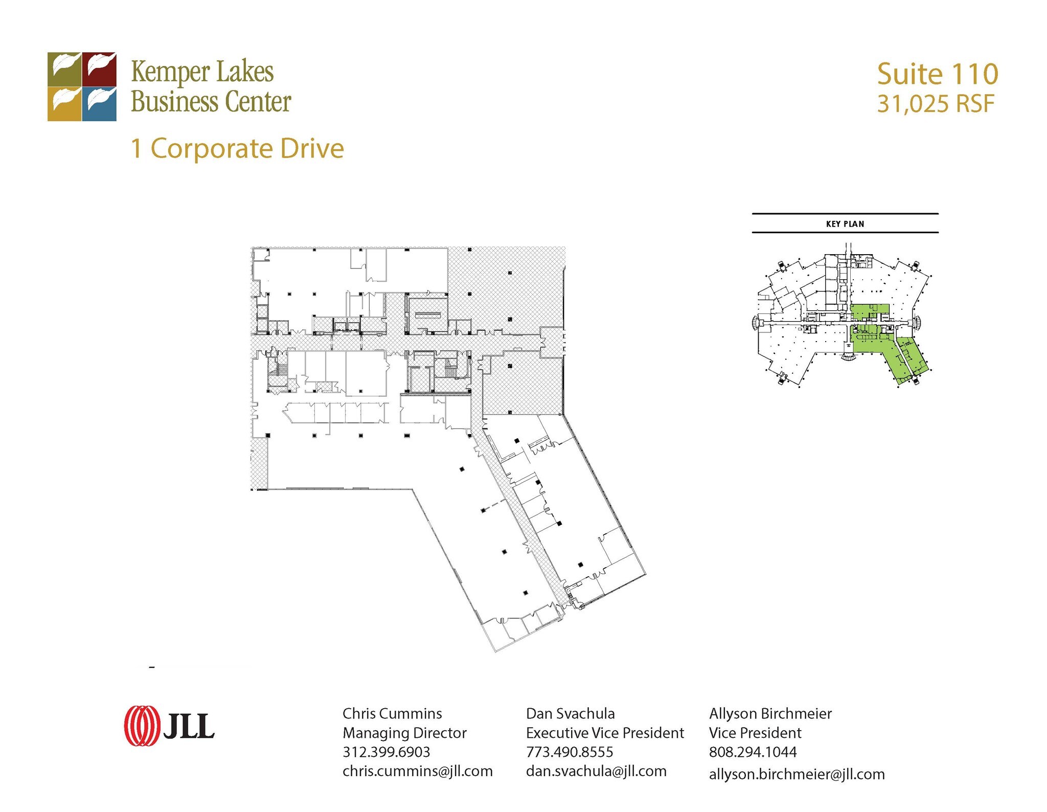 1 Corporate Dr, Long Grove, IL à louer Plan d’étage– Image 1 sur 1