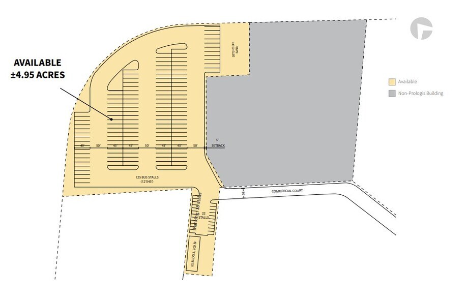 1055 E Commercial Ct, San Jose, CA à louer - Plan de site – Image 2 sur 3