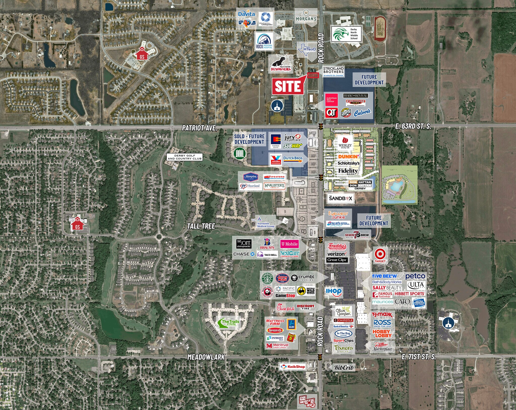 N Rock Rd, Derby, KS à vendre Photo de l’immeuble– Image 1 sur 8