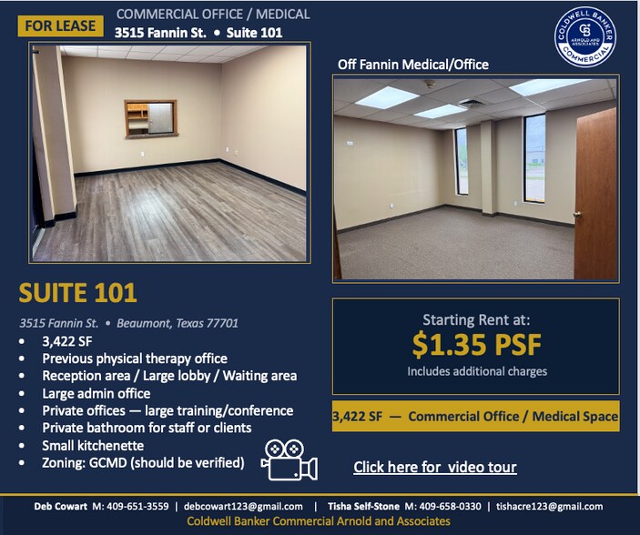 3515 Fannin St, Beaumont, TX à louer - Photo de l’immeuble – Image 2 sur 4