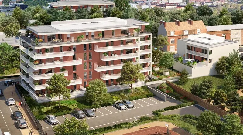 Rue Pardoën, La Madeleine à vendre - Aérien – Image 3 sur 6