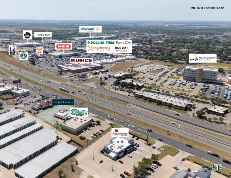 1712 SW H K Dodgen Loop, Temple, TX à louer - Photo de l’immeuble – Image 2 sur 6