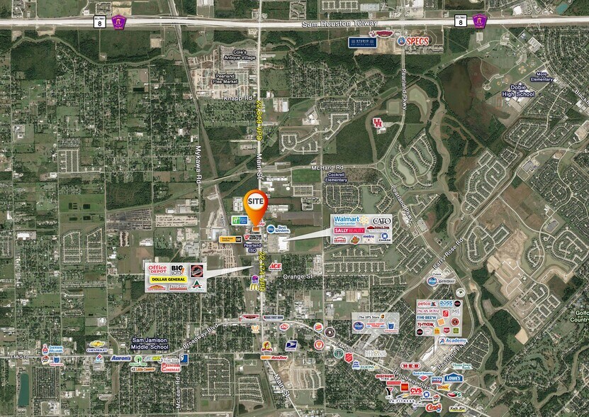 1814 Main St, Pearland, TX à louer - Photo de l’immeuble – Image 3 sur 4